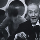 The Doctor wishes Doctor Who fans a happy Christmas in a telesnap from “The Feast of Steven”.